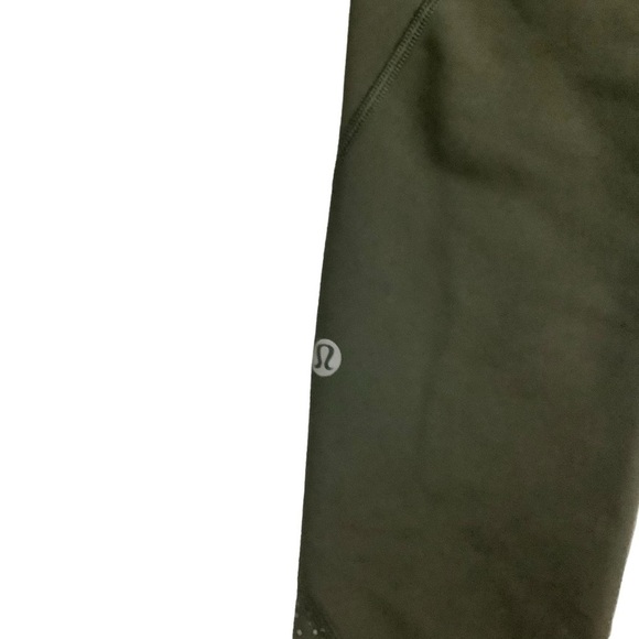 Lululemon Tight Stuff Tight II *25" Leggings Dark Olive Green Size 4 - Picture 7 of 12